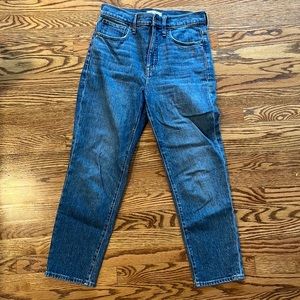 Madewell High-waist Straight Leg Jean